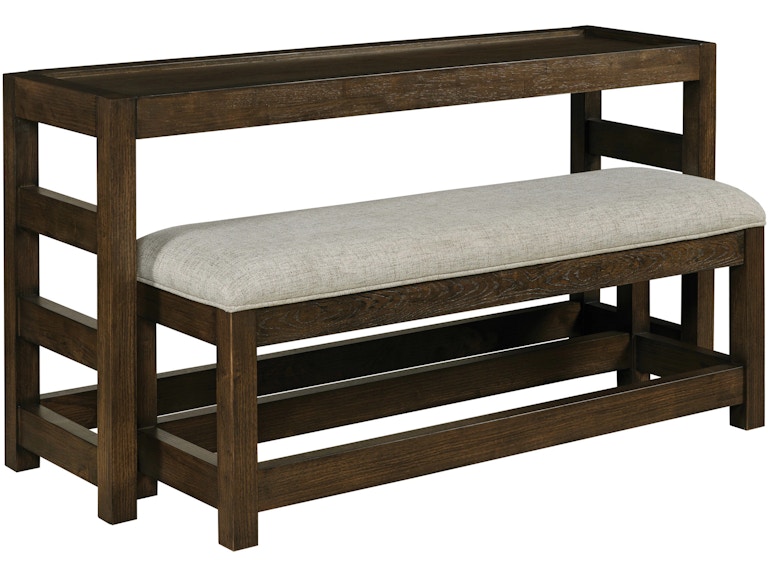 norrwood Hammary Living Room Rectangular Console Table With Bench 209-925 at Norwood Furniture
