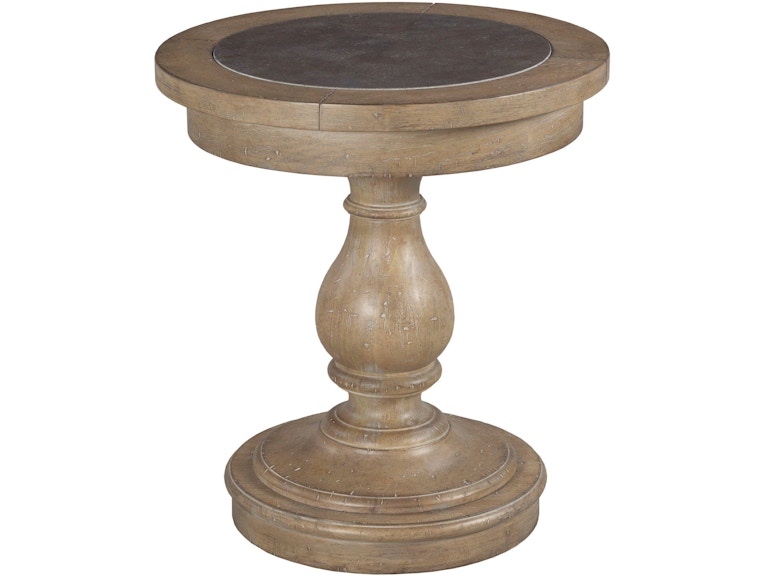 norrwood Hammary Living Room Round End Table 048-918 at Norwood Furniture