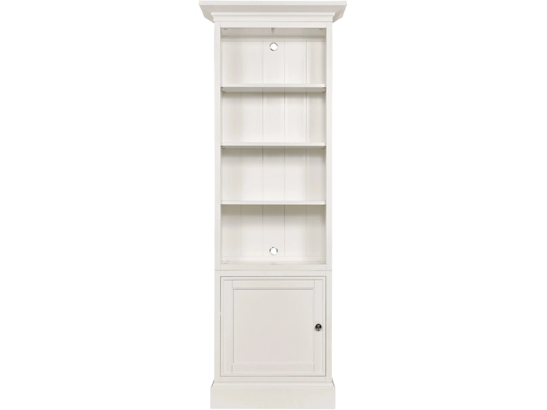 norrwood Hammary Living Room Single Display Bookcase 267-101R at Norwood Furniture