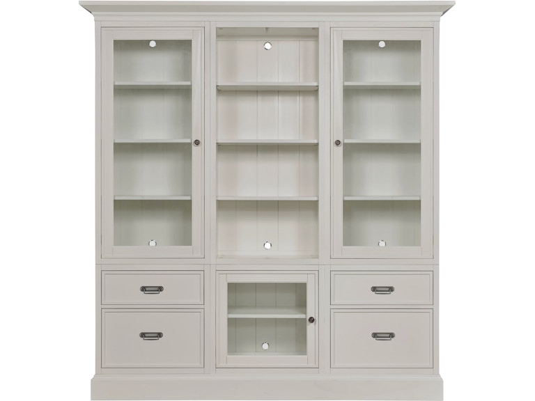 norrwood Hammary Living Room Triple Multi Use Display Unit 267-301R at Norwood Furniture