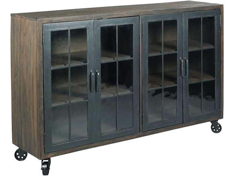 norrwood Hammary Living Room Trolley Door Cabinet 090-880 at Norwood Furniture