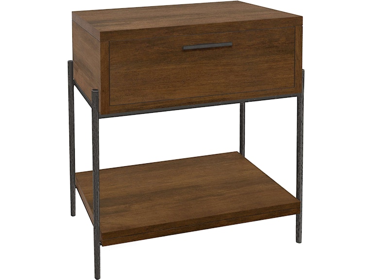 norrwood Hekman Bedroom Bedford Park Single Drawer Nightstand 26064 at Norwood Furniture