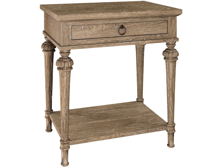 norrwood Hekman Bedroom Chateaux Single Drawer Nightstand 26264 at Norwood Furniture