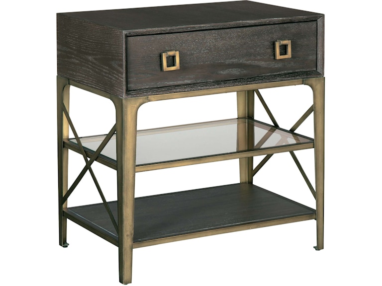 norrwood Hekman Bedroom Edgewater Single Drawer Nightstand 23864 at Norwood Furniture