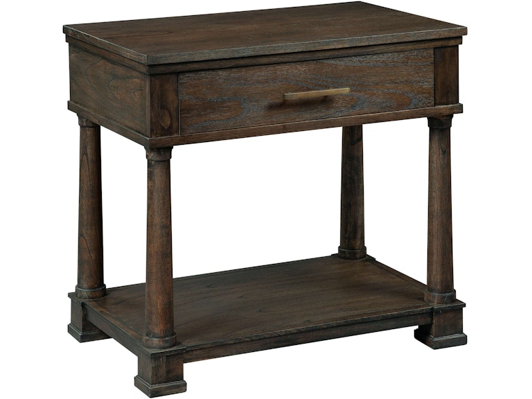 norrwood Hekman Bedroom Linwood Single Drawer Nightstand 25663 at Norwood Furniture