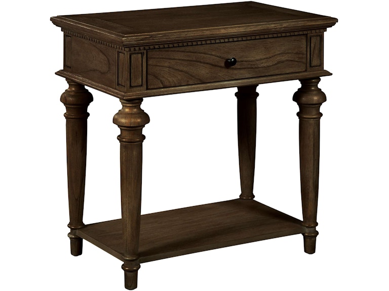 norrwood Hekman Bedroom Wellington Estates Single Drawer Nightstand 25464 at Norwood Furniture