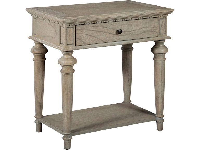 norrwood Hekman Bedroom Wellington Estates Single Drawer Nightstand 25264 at Norwood Furniture