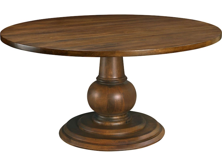 norrwood Hekman Casual Dining Fairfax Round Pedestal Dining Table 26421 at Norwood Furniture