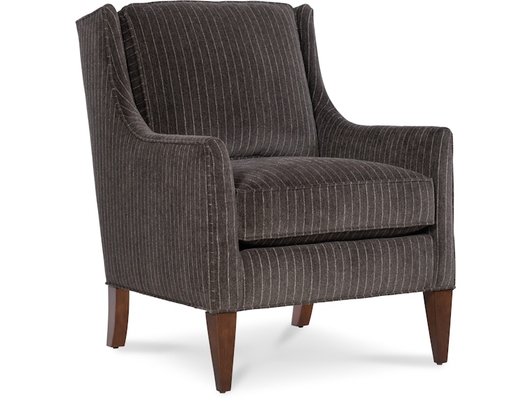 norrwood HF Custom Living Room Hand Over Heart Club Chair 1076 at Norwood Furniture