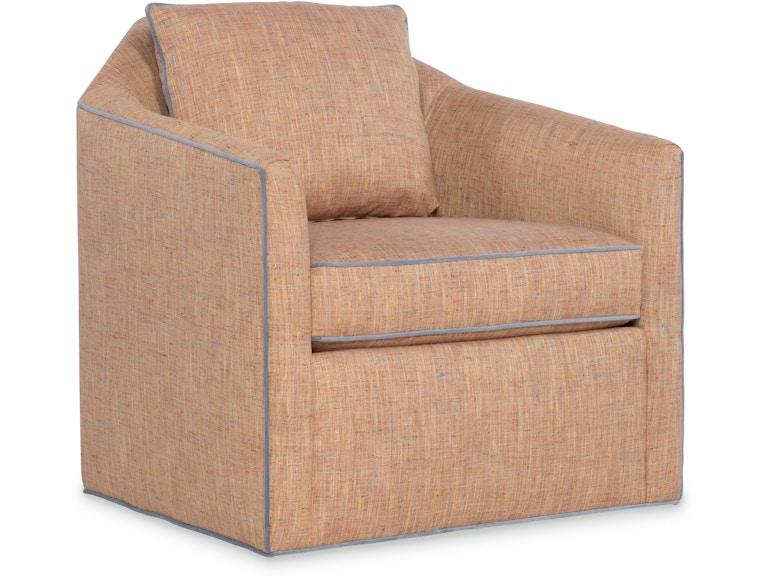 norrwood HF Custom Living Room Justine Swivel Chair 1554 at Norwood Furniture
