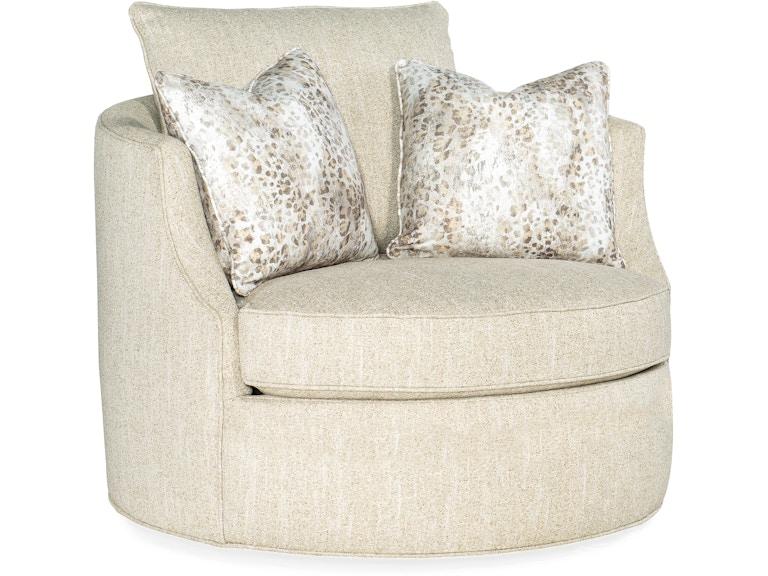 norrwood HF Custom Living Room Roslyn Chair and Half Swivel 1668 at Norwood Furniture