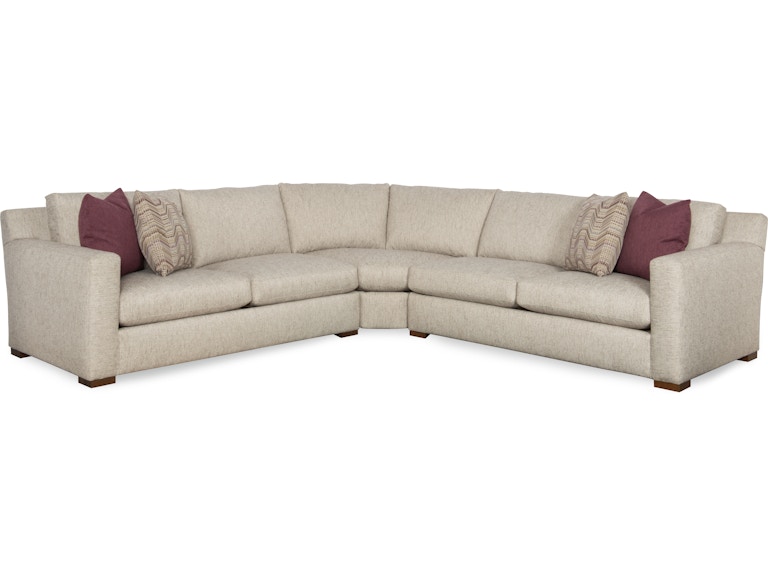 norrwood HF Custom Living Room Sage Sectional SM10 Sage Sectional at Norwood Furniture