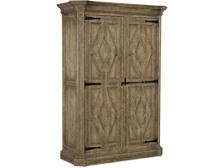 norrwood Hooker Furniture Bedroom La Grange Mt. Maria Wardrobe 6960-90013-81 at Norwood Furniture