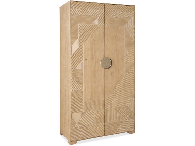 norrwood Hooker Furniture Bedroom Retreat Split Rattan Wardrobe 6950-90013-80 at Norwood Furniture