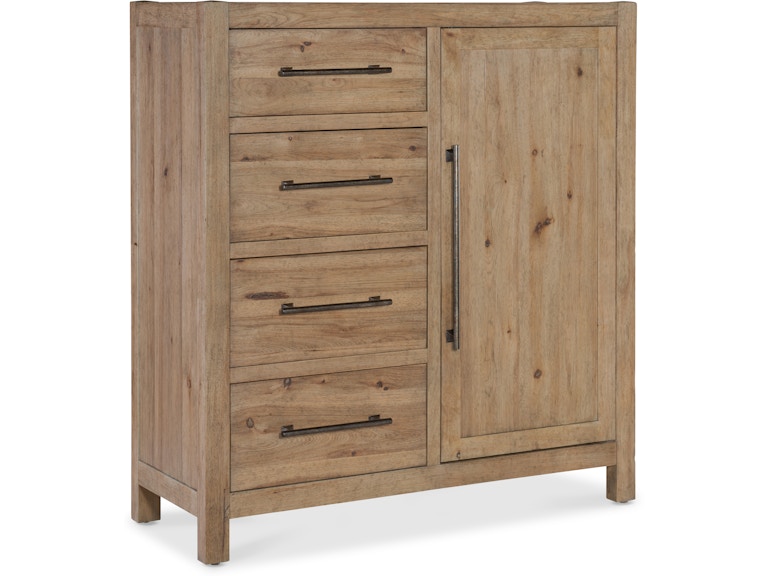 norrwood Hooker Furniture Bedroom Vineyard Row Four-Drawer Door Chest 6952-90010-80 at Norwood Furniture