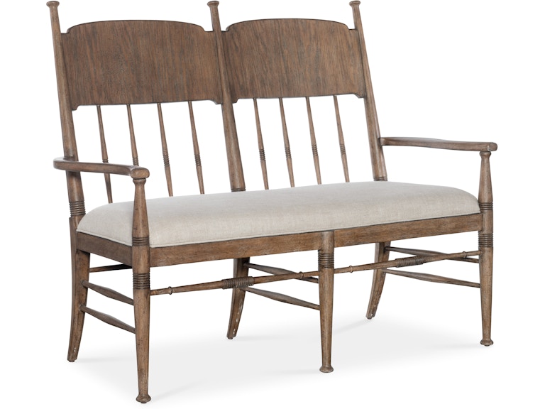 norrwood Hooker Furniture Casual Dining Americana Dining Bench 7050-75019-85 at Norwood Furniture