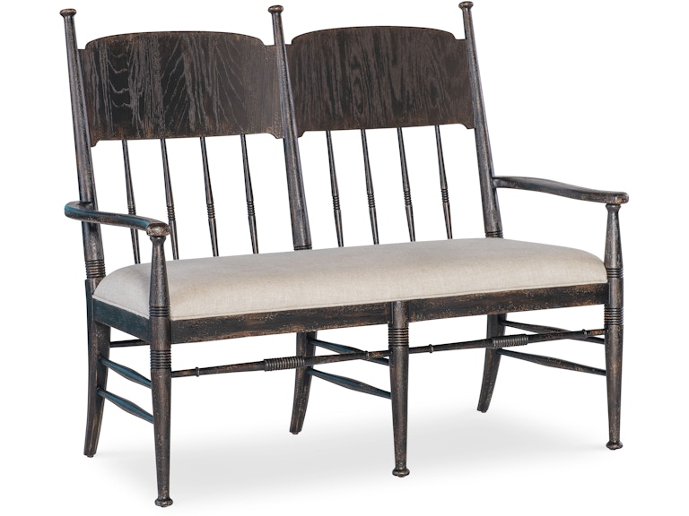 norrwood Hooker Furniture Casual Dining Americana Dining Bench 7050-75019-89 at Norwood Furniture