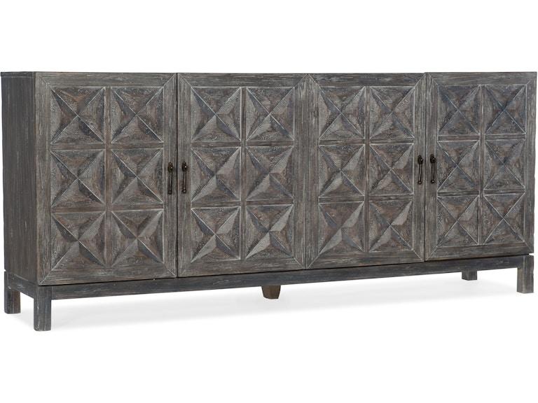 norrwood Hooker Furniture Home Entertainment Beaumont Entertainment Console 5751-55483-89 at Norwood Furniture