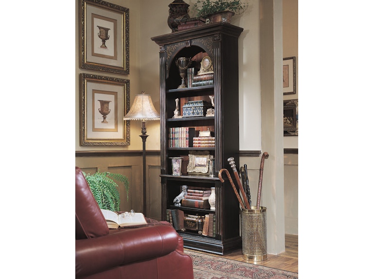 norrwood Hooker Furniture Home Office Black Bookcase 500-50-385 at Norwood Furniture