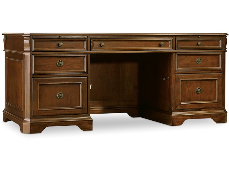 norrwood Hooker Furniture Home Office Brookhaven Executive Desk 281-10-583 at Norwood Furniture
