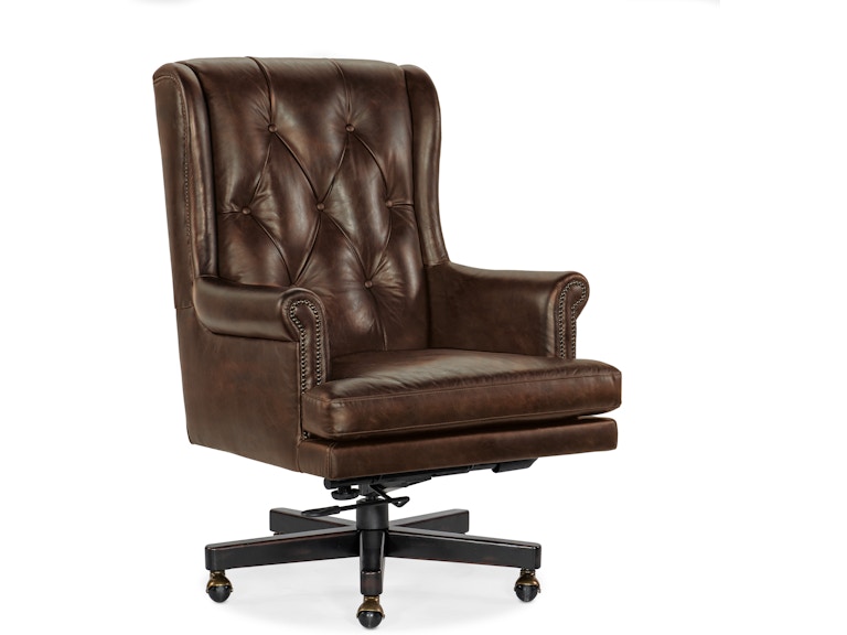 norrwood Hooker Furniture Home Office Charleston Executive Swivel Tilt Chair EC110-088 at Norwood Furniture