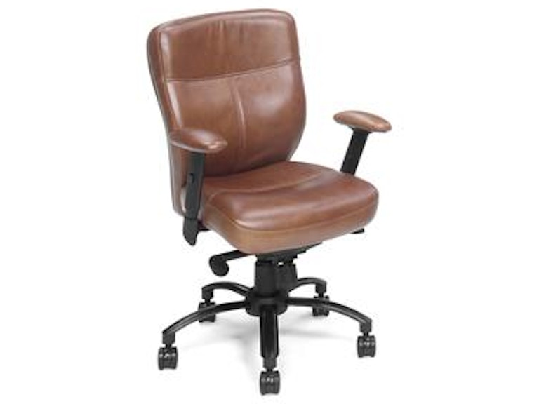 norrwood Hooker Furniture Home Office Frederick Desk Chair (Brown) 402CE-KOOH at Norwood Furniture