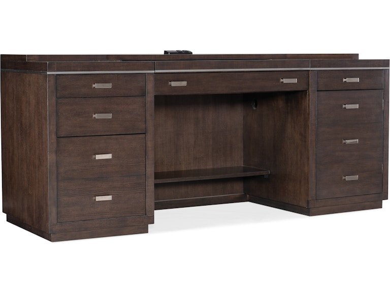 norrwood Hooker Furniture Home Office House Blend Computer Credenza 5892-10464-85 at Norwood Furniture