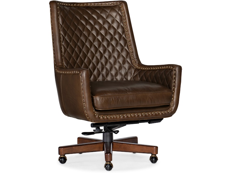 norrwood Hooker Furniture Home Office Kent Executive Swivel Tilt Chair EC206-088 at Norwood Furniture