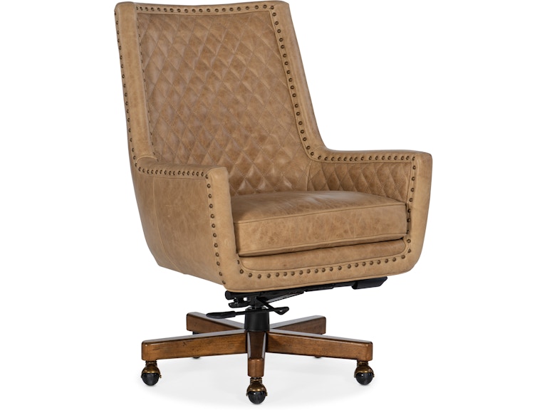 norrwood Hooker Furniture Home Office Kent Executive Swivel Tilt Chair EC206-081 at Norwood Furniture