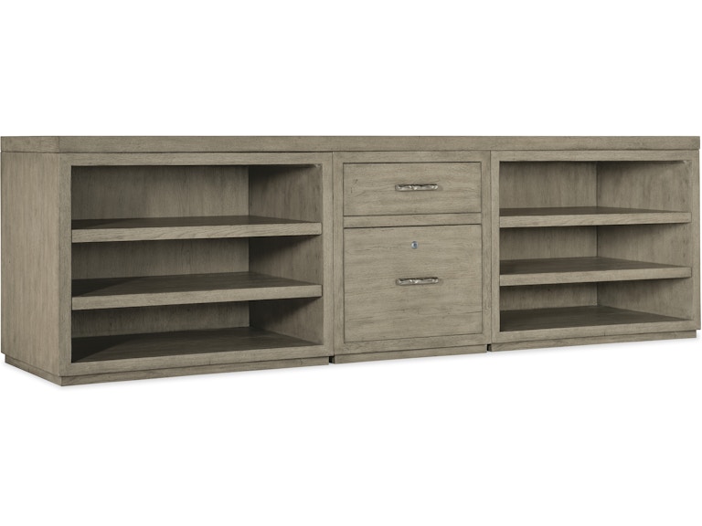 norrwood Hooker Furniture Home Office Linville Falls Credenza - 96in Top-Small File and 2 Opens 6150-10930-85 at Norwood Furniture