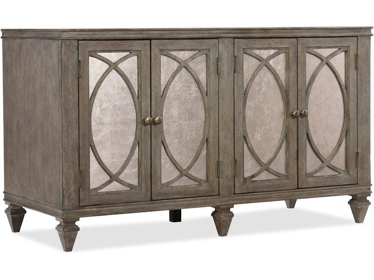 norrwood Hooker Furniture Home Office Rustic Glam Credenza 1641-10464-LTWD at Norwood Furniture