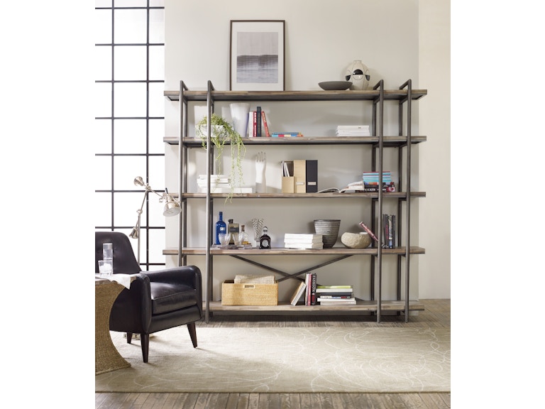 norrwood Hooker Furniture Home Office Studio 7H Scaffold Entertainment Console 5382-55494 at Norwood Furniture