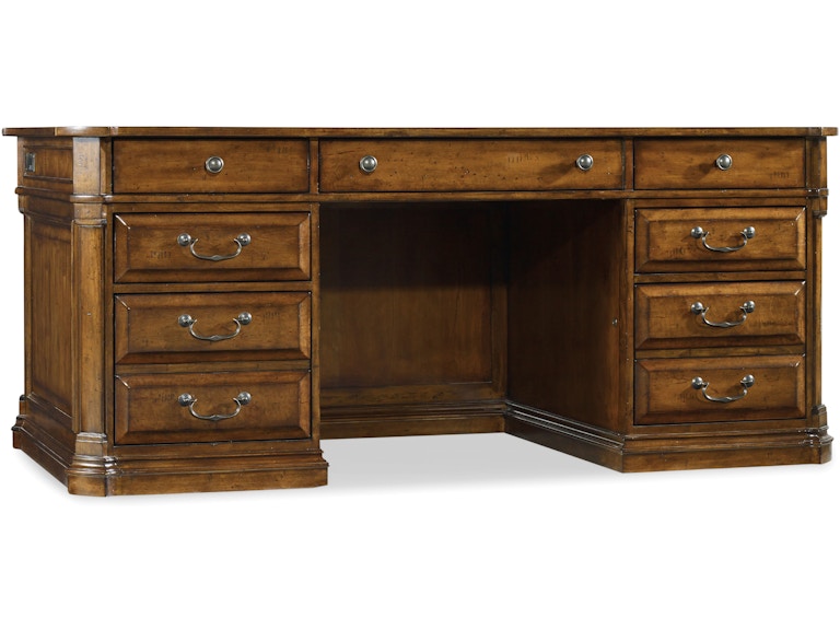 norrwood Hooker Furniture Home Office Tynecastle Executive Desk 5323-10563 at Norwood Furniture