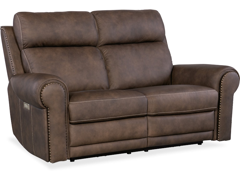 norrwood Hooker Furniture Living Room Duncan Power Loveseat w/Power Headrest & Lumbar SS635-PHZL2-088 at Norwood Furniture