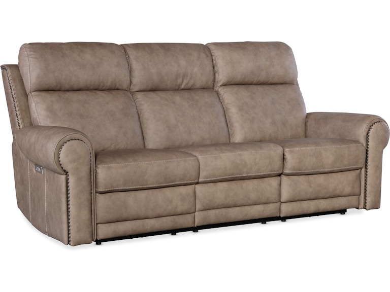 norrwood Hooker Furniture Living Room Duncan Power Sofa w/Power Headrest & Lumbar SS635-PHZL3-082 at Norwood Furniture