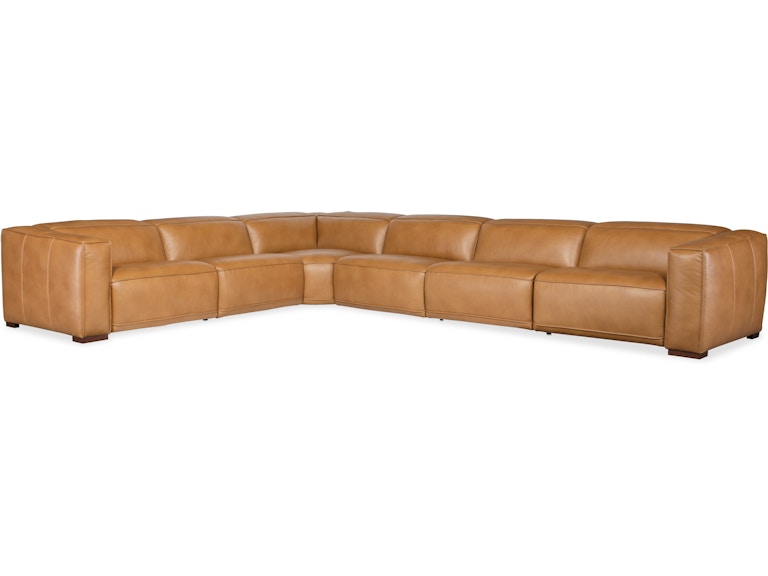 norrwood Hooker Furniture Living Room Fresco 6 Seat Sectional 3-PWR SS404-6PC3-080 at Norwood Furniture