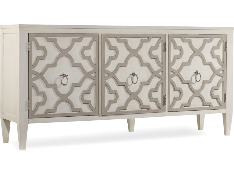norrwood Hooker Furniture Living Room Melange Miranda Credenza 638-85189 at Norwood Furniture