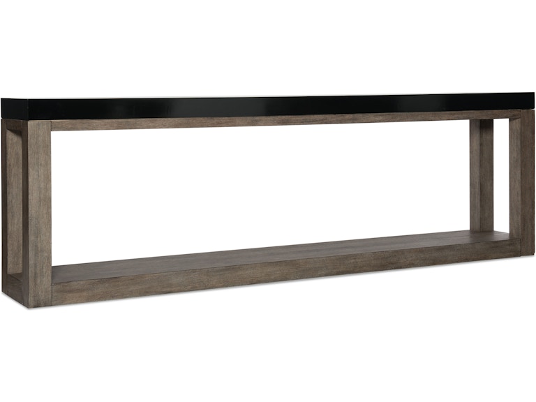 norrwood Hooker Furniture Living Room Melange Vienna Console 638-85425-BLK at Norwood Furniture