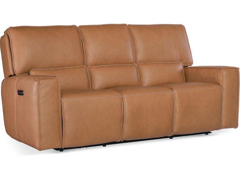 norrwood Hooker Furniture Living Room Miles Zero Gravity PWR Sofa w/ PWR Headrest SS727-PHZ3-084 at Norwood Furniture