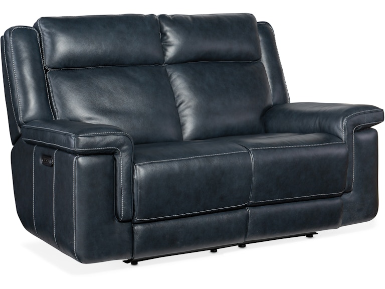 norrwood Hooker Furniture Living Room Montel Lay Flat Power Loveseat with Power Headrest & Lumbar SS705-PHL2-047 at Norwood Furniture