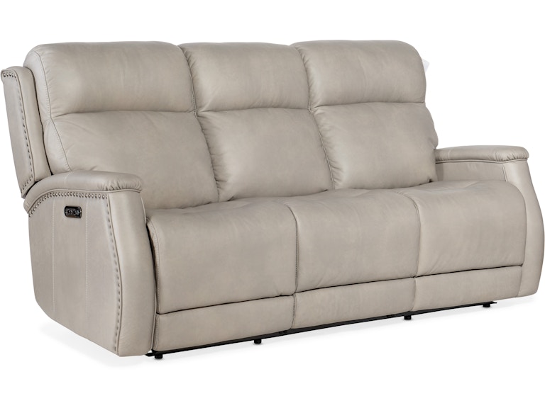 norrwood Hooker Furniture Living Room Rhea Zero Gravity Power Recline Sofa with Power Headrest SS703-PHZ3-091 at Norwood Furniture