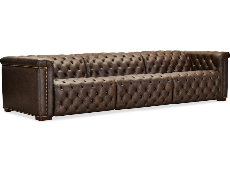 norrwood Hooker Furniture Living Room Savion Deux 3 Seat Sofa with Two Power Recliners and Three Power Headrests SS435-3PC3-089 at Norwood Furniture
