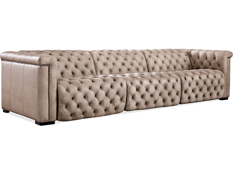 norrwood Hooker Furniture Living Room Savion Grandier Power Recliner Sofa w/ Power Headrest SS434-GP3-082 at Norwood Furniture
