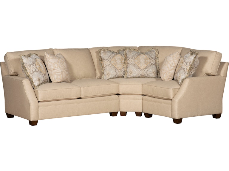 norrwood King Hickory Living Room Benson Fabric Sectional 4700-SECT-F at Norwood Furniture