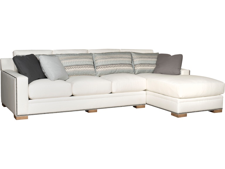 norrwood King Hickory Living Room California Leather Sectional 5800-Sect-L at Norwood Furniture