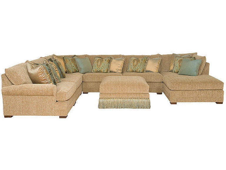norrwood King Hickory Living Room Casbah Fabric Sectional 1100-Sect-F at Norwood Furniture
