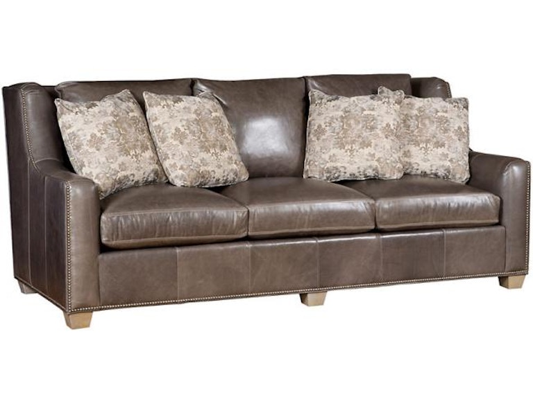 norrwood King Hickory Living Room Drake Leather Sofa 6200-33G-L at Norwood Furniture