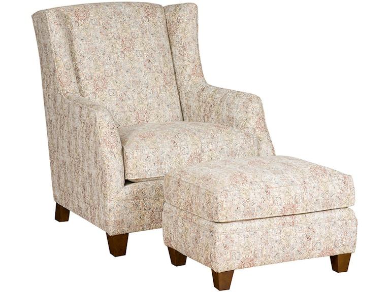 norrwood King Hickory Living Room Grayson Ottoman 0438 at Norwood Furniture