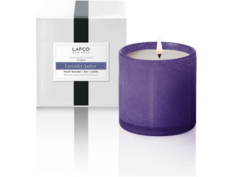 norrwood LAFCO Lavender Amber 6.5oz Candle 140570 at Norwood Furniture