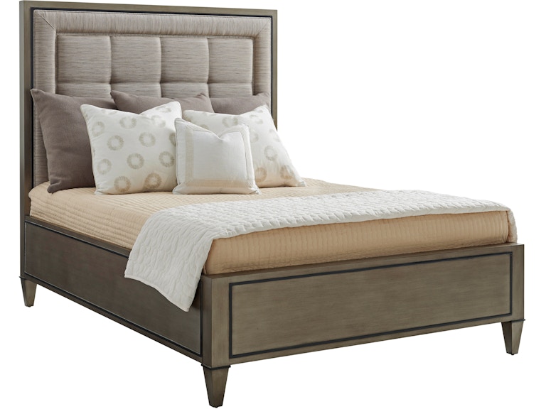 norrwood Lexington Bedroom St. Tropez Upholstered Panel Bed 5/0 Queen 732-133C at Norwood Furniture